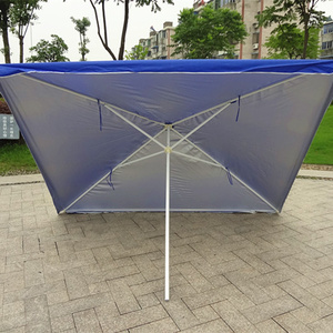 ร่มชายหาดโฆษณาโปรโมชั่นผ้าอ๊อกซ์ฟอร์ดโครงอะลูมิเนียมขายส่ง - Product Image 3