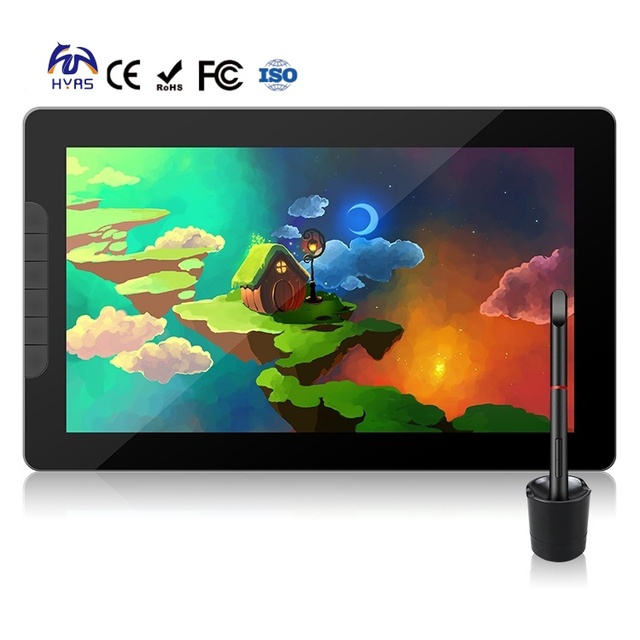 RTS View Snic 13.3inch FHD 1080p Graphic Drawing AcePen Display Tablet with Stylus for Digital Writing Design Draw Online Course