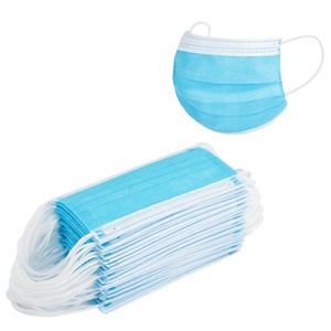 Chất lượng cao bán buôn 3 ply không dệt phẫu thuật dùng một lần mặt nạ y tế <span class=keywords><strong>earloop</strong></span> mặt nạ - Product Image 1