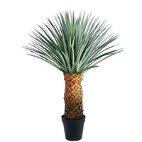 Arbre d'ananas artificiel en plastique, végétation artificielle réaliste, écologique, plante en pot d'intérieur, 90-180 cm, pour la maison, l'hôtel, le centre commercial