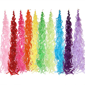 Guirnaldas Colgantes Rizadas de Colores al por Mayor, Decoraciones en Espiral de Arcoíris para Conjuntos de Decoración de Fiestas de Cumpleaños - Product Image 1