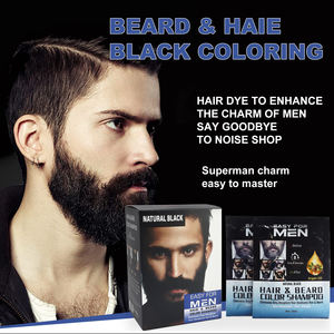 Champú de tinte de <span class=keywords><strong>barba</strong></span> y bigote rápido de etiqueta privada Cuidado de hombres Premium con excelente resistencia a <span class=keywords><strong>la</strong></span> decoloración del color - Product Image 5