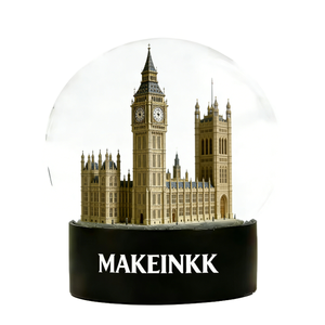 Globe à neige personnalisé en résine de la Tour <span class=keywords><strong>Elizabeth</strong></span> (Big Ben) pour cadeaux haut de gamme et souvenirs de voyage - Product Image 3