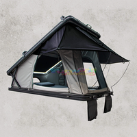 Tienda de techo 4x4, tienda de techo de aleación de aluminio ligera, tienda de techo de carcasa dura, tienda emergente para techo de coche para acampar al aire libre, logotipo personalizable