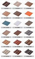 Assurance qualité Panneau mural composite cannelé en PVC imperméable Panneau mural en Wpc Panneau mural décoratif en Lambrin en Wpc