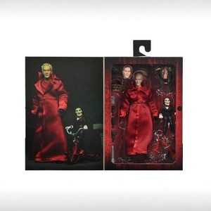 ฟิกเกอร์โมเดล PVC ขยับได้ ขนาด 7 นิ้ว รุ่น Deluxe Edition ของ NECA Domestic <span class=keywords><strong>Chainsaw</strong></span> <span class=keywords><strong>Man</strong></span> ชุดคลุมสีแดง/ดำ รุ่น Jigsaw สำหรับตกแต่ง - Product Image 4