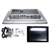 Nuevo Panel PC Industrial con Pantalla Táctil HYSTOU de 15.1 Pulgadas HD USB EXT-IO Doble RJ45 LAN 2RS232/485/422 COM Win10/11 para Automoción