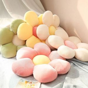 En peluche Six pétale fleur coussin tournesol oreiller <span class=keywords><strong>baie</strong></span> vitrée rose fleur assis chambre siège oreiller Girly chambre décor - Product Image 3