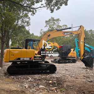 Excavadora SANY SY155 Pro usada, casi nueva, componentes de núcleo 2020 (caja de cambios de motor), modelo, origen japonés, venta - Product Image 5
