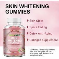 OEM Skin Glow Gummies Glutathion Collageen Biotine Anti-veroudering Huidverheldering Beauty Voedingssupplement