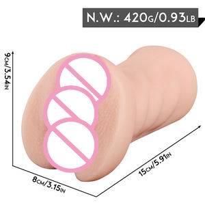 Amazon vendita calda figa bambola fatta in cina facile da pulire TPE adulto Sex <span class=keywords><strong>Toy</strong></span> Vagina per gli uomini masturbarsi - Product Image 6