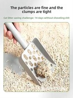 Litière pour chat populaire au tofu mélangé, biodégradable, jetable dans les toilettes, à base de cristaux minéraux, désodorisante, sans poussière, de haute qualité