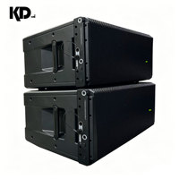 Sistema de Altavoces Line Array Activos de Doble Vía de 12 Pulgadas para Exteriores, Neodimio 4/8 Ohm 9006, Audio para Conciertos en Interiores