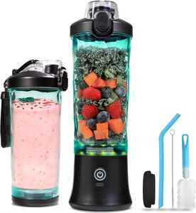 <span class=keywords><strong>Blender</strong></span> portable rechargeable USB de type C de 600 ml, mini-<span class=keywords><strong>blender</strong></span> portable, presse-agrumes rechargeable, <span class=keywords><strong>blender</strong></span> puissant de 4000 mAh, shakers - Product Image 5