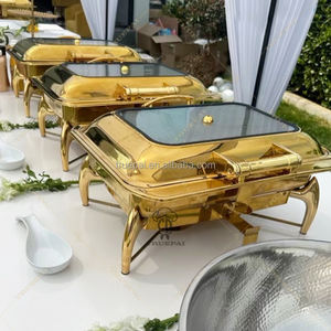 Peralatan pemegang katering & hangat, piring prasmanan restoran besi anti karat, penghangat makanan untuk katering & pemanasan - Product Image 4