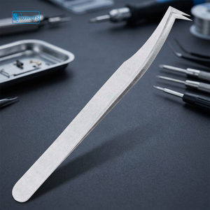 คีมจับ Dumont Forceps ความแม่นยำสูง ได้รับการรับรองมาตรฐาน CE ขนาด 11.4 ซม. ใช้ซ้ำได้ - Product Image 2