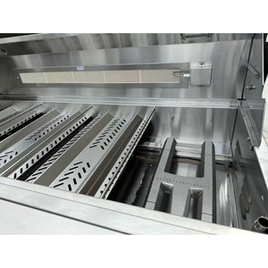 42" 4 Main <b>Burner</b> Sus304 H Shape Built in Gas With Infrared Back <b>Burner</b> HU-BG24047 Built in Gas Grill - Product Image 3