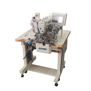 Zoyer Computerized Fully <b>Automatic</b> Hemming <b>Machine</b> Flat-Bed Lock Stitch For Fabric <b>Sewing</b> Equipment - Product Image 4