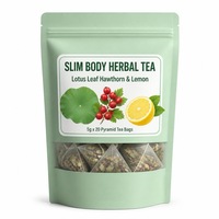 Thé Herbal Minceur Yuzetang 100g (5g x 20 Sachets Pyramidaux) – Brûle-Graisses & Soutien Métabolique