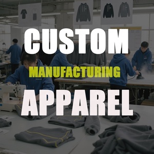 Servizio OEM, Produzione in Serie di Abbigliamento <span class=keywords><strong>Streetwear</strong></span> Personalizzato, Produttore di Felpe con Cappuccio, Giacca con Patch Effetto Vissuto per Uomo, Felpa con Zip e Ricami Applicati - Product Image 2