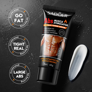 SADOER Crema Reductora de <span class=keywords><strong>Celulitis</strong></span> para Hombre, para Cara, Cuerpo, Vientre y Cintura - Product Image 4