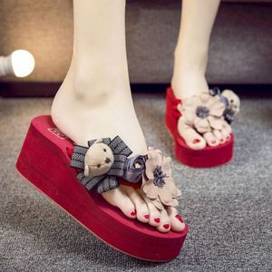 Fashino Flip Flop with High <strong>Hill</strong> - Product Image 4