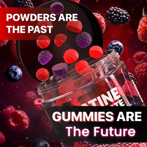 Private Label Gummies au monohydrate de créatine 5g Vitamines à croquer pré-entraînement Supplément de musculation pour adulte - Product Image 4