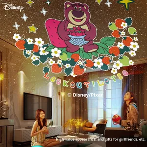 Projecteur d'étoiles Youkela pour chambre d'enfant, projecteur de lumière nocturne étoilée, design de dessin animé, lumière LED de nuit, sûr pour la décoration - Product Image 3