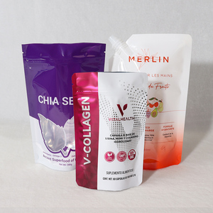 Moin moin túi nhà máy tùy chỉnh in chịu nhiệt độ cao đứng lên dây kéo túi 1 giờ nấu ăn nhôm moi moi <span class=keywords><strong>Pouch</strong></span> - Product Image 4