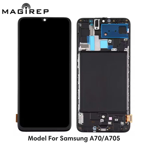Parti di Ricambio per Schermi di Telefoni Cellulari Adatte per Samsung <span class=keywords><strong>Galaxy</strong></span> <span class=keywords><strong>A70</strong></span>/A705/A705F, Display OLED per Cellulari - Product Image 1