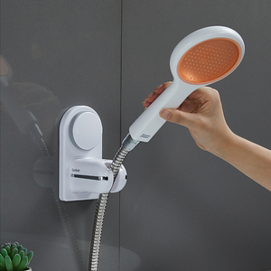 High Quality Strong Vacuum <strong>Suction</strong> Cup ABS Plastic <strong>Bathroom</strong> Faucet <strong>Accessories</strong> for Hand Shower Head Holder Easy Installation - Product Image 5