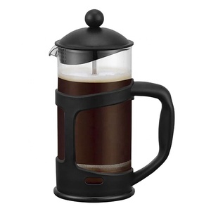 Best Selling Handmade 350ML 3.3 Borosilicate Glass Plastic French Press