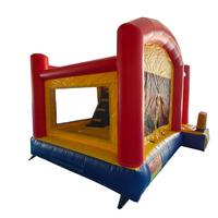 Château gonflable de videur de prix usine avec le château gonflable de videur de toboggan gonflable avec la glissière pour des enfants sautant le château