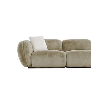 <span class=keywords><strong>Evergo</strong></span> Furniture Ensemble de canapés américains de luxe vintage en velours pour salon, bureau, hôtel, supermarché, hôpital ou appartement - Product Image 4