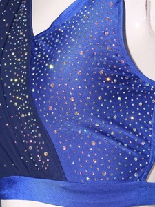 Ropa de Danza para Mujer, Top Corto para Danza Lírica, Ropa de Danza Contemporánea para Espectáculos, Competencias, Diseñadores de Vestuario de Danza - Product Image 4