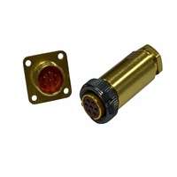 Connecteur d'aviation circulaire 7 broches mâle/femelle PC-7TB/ZB