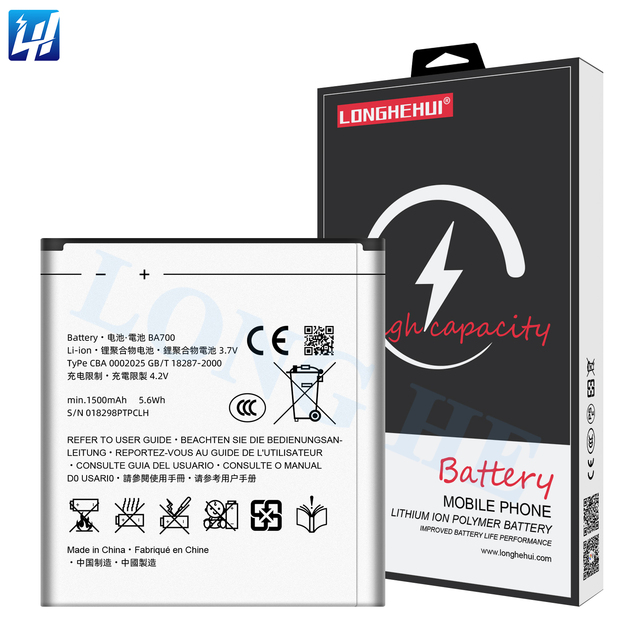 Brand New BA700 Cell Phone Battery for Sony Ericsson MT11i MT15i MK16i ST18i St18a SO-03C Mobile Battery