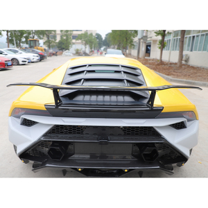 Kit de modification et de mise à niveau de pare-chocs, aileron arrière fixe et décoration en fibre de carbone pour Huracan LP580/610 (2017-2019) - Product Image 5