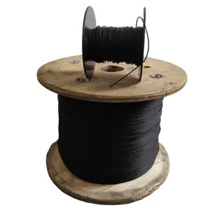 4毫米黑色氧化物热浸镀镀锌钢丝绳在强酸、高湿