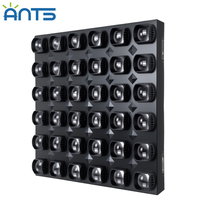 Luz LED de matriz RGB 4 en 1 de 36x12W, 200W, DMX, con efecto estroboscópico y de pared para DJ, escenarios y clubes