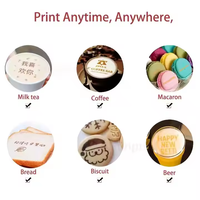Yaomatec Mini imprimante alimentaire portable de haute qualité pour Restaurant nourriture café gâteau pâtisseries Macaron PrintPen Machine d'impression alimentaire