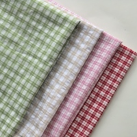 Tissu Popeline Jacquard à Carreaux Teint en Fil Coton Polyester Nouveau Design pour Vêtements Décontractés et Sacs