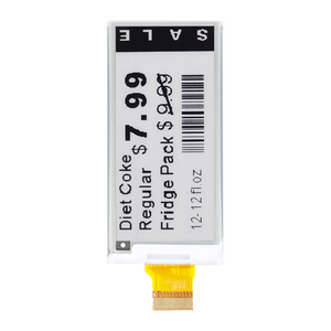 Paling Populer 2.9 inci putih/hitam e-kertas modul tampilan 128*296 Dot Matrix 24 pin tampilan e-ink - Product Image 1