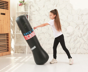 <span class=keywords><strong>Sac</strong></span> <span class=keywords><strong>de</strong></span> <span class=keywords><strong>frappe</strong></span> gonflable pour enfants, en PVC noir, 160 cm, sur pied, sans piédestal, rempli d'eau, jouet <span class=keywords><strong>de</strong></span> gym, directement <span class=keywords><strong>de</strong></span> l'usine - Product Image 3