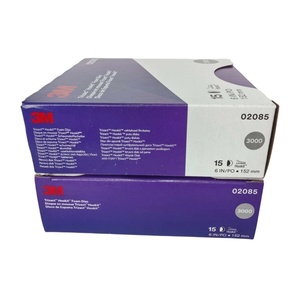 <span class=keywords><strong>3M</strong></span> Trizact-02085 pyramide disque éponge <span class=keywords><strong>papier</strong></span> de verre P3000 meulage de précision 6in/152mm pour le polissage de la peinture automobile - Product Image 5