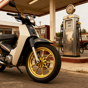 Jantes CNC en aluminium de 12 pouces à montage direct pour Honda Giorno - Jantes en alliage à motif personnalisé pour l'Asie du Sud-Est - Product Image 5