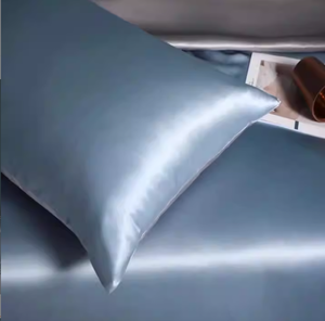 Ensemble de literie luxueux en <span class=keywords><strong>soie</strong></span> satinée 100% drap de lit en <span class=keywords><strong>soie</strong></span> et housse de <span class=keywords><strong>couette</strong></span> avec taie d'oreiller assortie - Product Image 3