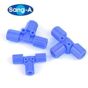 Nhựa mini ba chiều ống khí nén khuỷu tay kết nối không khí xoắn nhanh TC TL tut thiết kế làm Hàn Quốc cho ống khí nén - Product Image 4