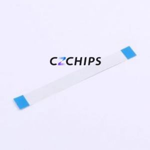 JS05A-20P-100-4-8 FFC Cable (Flexible Flat Cable) P=0.5mm Connector 20P 0.5mm 0.3mm Non-Inverting - Product Image 2