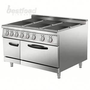 Fourneau Électrique Commercial Robuste en Acier Inoxydable 380V à 6 Plaques pour Équipement de Cuisine - Product Image 4